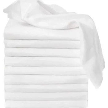 látková plena Nanna Mušelínové tetra pleny Bílé, 10 ks