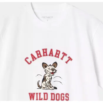 Dámské tričko Carhartt WIP Wild Dog (white) S, bílá