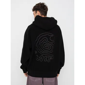 Pánská mikina Carhartt WIP Helix HD (black/porphyry) XXL, černá
