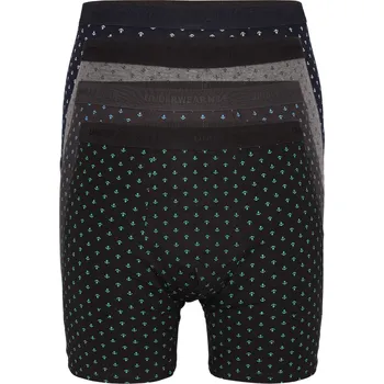 Boxerky Pánské boxerky s dlouhou nohavičkou Jonáš 2591 - 3bal 3XL vícebarevná