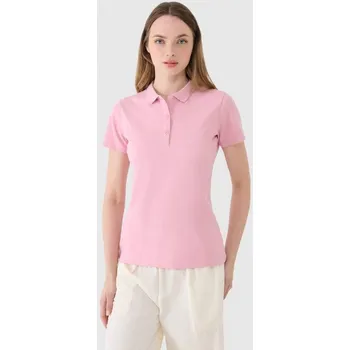 Dámské oblečení Dámská slim polokošile 4F 4FWMM00TPTSF365-56S dámské L