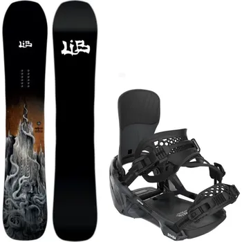 Snowboard Snowboardový set LIB TECH Skunk Ape + Vázání BENT METAL Lightning Supermatic