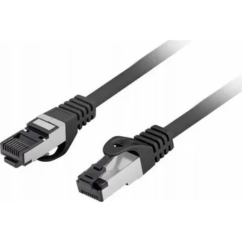 Síťový kabel Lanberg Patchcord kat.8.1 S/FTP LSZH CU 3m černý, schválený Fluke