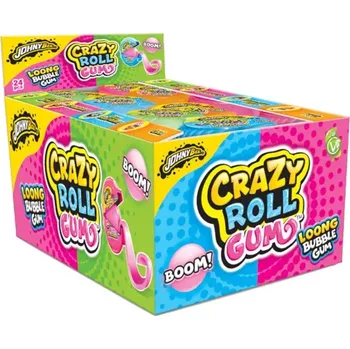 Bonbon Crazy Roll Gum 24 ks