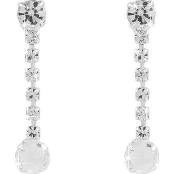 Náramek Štrasové náušnice jablonecká bižuterie, malé, crystal