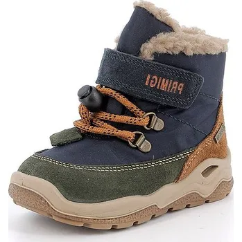 Dětská treková obuv PRIMIGI chlapecká zimní obuv 8863844 tmavě modrá GORETEX 29