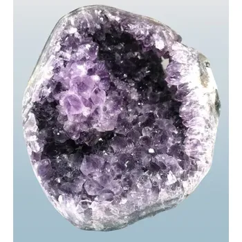 Přírodní kámen Ametystová geoda AA kvalita zajímavá, leštěná 3,9 kg