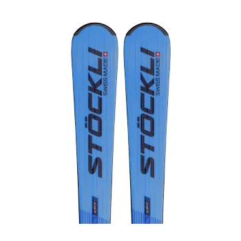 Sjezdové lyže STÖCKLI Laser SL + Vázání SRT12 (Modrá, černá) + Deska SRT Carbon D20 - 170 cm