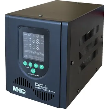 Záložní zdroj Záložní zdroj MHPower MPL-300-12, UPS, 300W, čistý sinus, 12V, podpora LiFePO4 baterií