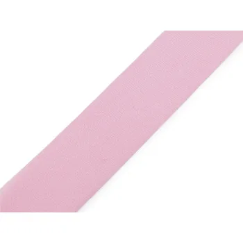 Lemovací proužek velurový k lemování dek šíře 50 mm, barva 3 růžová sv.