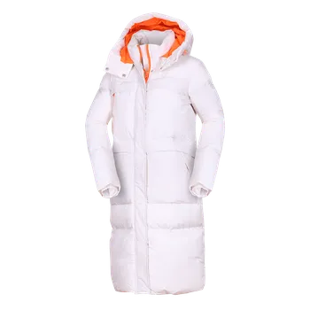 Dámská větrovka Northfinder Dámská sportovní zateplená dlouhá bunda EVELYNN, bílá, M