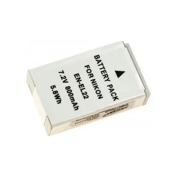 Baterie Nikon 1 S2 7,2V 800mAh