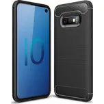 Kryt Forcell CARBON Pouzdro Samsung Galaxy S10e černé