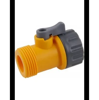 Zahradní hadice Adaptér ROSA s ventilem vnitřní/vnější závit 3/4"