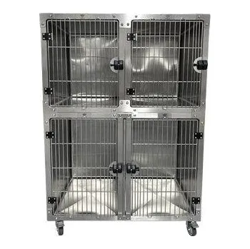 Klec modulární nerezová (509, 2xM + 1xL)