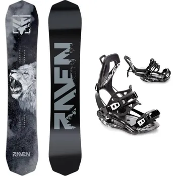 Snowboard Raven Lion pánský snowboard + Raven Fastec FT360 black vázání 152 cm + M (EU 39-42) + DÁREK + Doprava ZDARMA