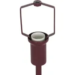 Nordlux Stolní lampa Ellen mini, vínová, výška 25 cm, kov - Délka kabelu 150 cm; Ø základna 10 cm; výška stínidla na lampu 8 cm bordó 1 x 40 W - Doprava zdarma