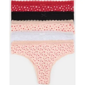 Kalhotky Sinsay - Kalhotky brazilky 5 pack - vícebarevná - 002GU-MLC - 002GU-MLC-M