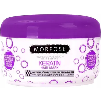 Vlasová regenerace Morfose Keratin Hair Mask maska na poškozené vlasy 500 ml