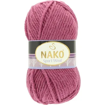 Nako Sport Wool 14432 fialově růžová
