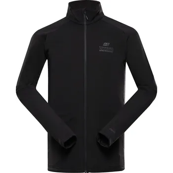 Pánská mikina Pánská rychleschnoucí mikina ALPINE PRO GOLL 2 černá 2XL