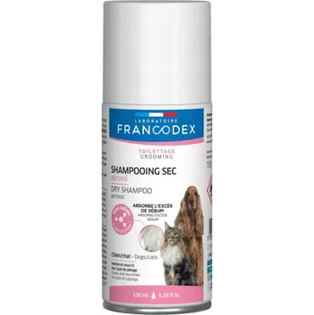 Kosmetika pro psa FRANCODEX Suchý Šampon pro psy a kočky 150 ml