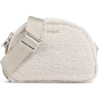 Hugo Bel 2.0 - Kabelka přes rameno v béžová, umělá kožešina, 231171 | Kabelky pro ženy & muže