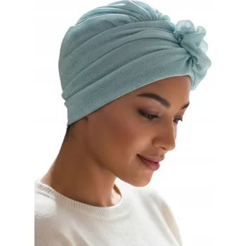 Pokrývka hlavy Elegantní dámský turban Kama 511 čepice z bambusu, vhodný i po chemoterapii