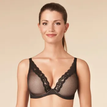Souprava dámského spodního prádla Podprsenka PASSIONATA (5701-02), Velikost 70F, Barva černá