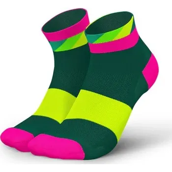 Pánská móda Incylence Sportovní Ponožky Ultralight strides short petrol pink 35-38