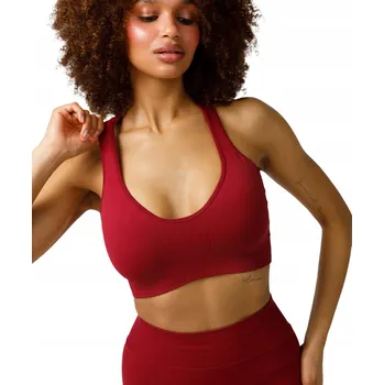 Podprsenka CARPATREE PODPRSENKA BEZEŠVÁ ELITE RUMBA ČERVENÁ - M