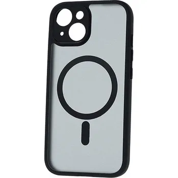 Pouzdro na mobilní telefon TopQ Full Matte Mag Cover pro iPhone 13 black