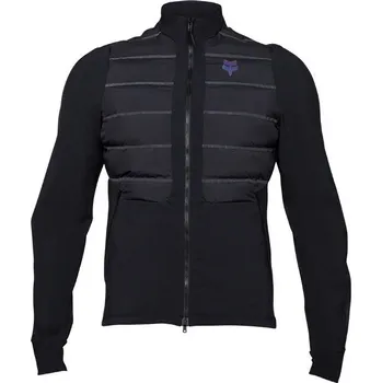 Cyklistická bunda FOX Flexair Fire Hybrid Lunar bunda black, XL