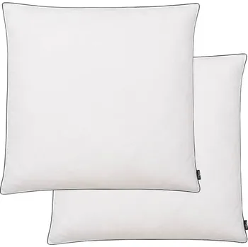 Polštář Polštáře 2 ks výplň z prachového peří/peří těžké 80x80 cm bílé IM_132890