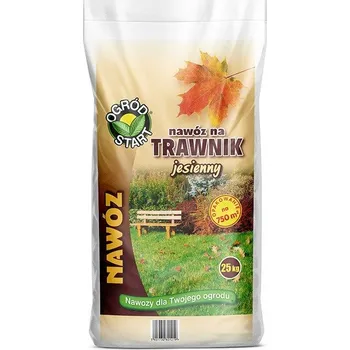 Hnojivo Podzimní hnojivo pro start trávníku, granulát 25 kg, pro trávy na 750 m²