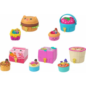 Mattel Sada figurek Polly Pocket Snack Surprise