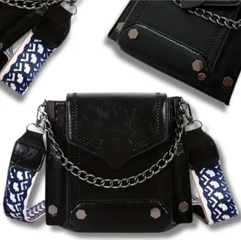 Camerazar Dámská kožená messenger taška na smartphone malých rozměrů