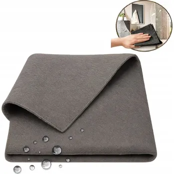 Utěrka Utěrka z mikrovlákna (mikrofáze) Zandor v balení 1 ks šedá