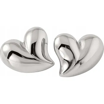 Náušnice Náušnice Vow Heart - Stříbrná KP-33511
