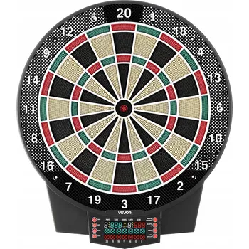 VEVOR Elektronický terč na šipky 15,5" s barevným LCD displejem pro skóre