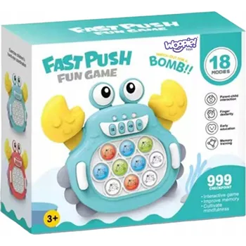 POP IT POP IT ANTISTRESOVÁ HRA ELEKTRONICKÁ INTERAKTIVNÍ PRO ZRUČNOST WOOPIE