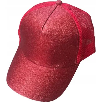 Kšiltovka Lesklá Kšiltovka - Červená KP-4267