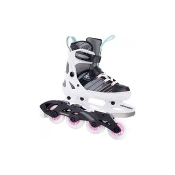 Zimní brusle SYSTENT GIRL DUO roztahovací brusle 29-32