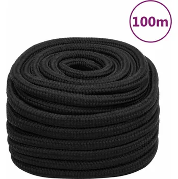 Lano Lodní lano celočerné 20 mm 100 m polypropylen IM_152528