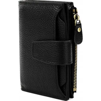 Peněženka Alessio dámská peněženka z pravé kůže černá