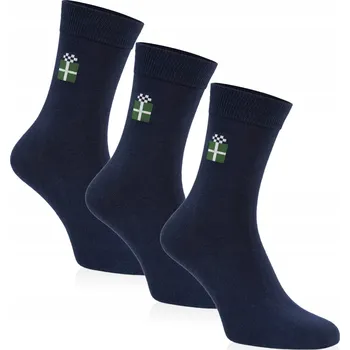 Pánské ponožky Betlewski Ponožky BSM-06 modré, velikost 43-46