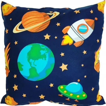 Povlak na polštářek Povlak na polštáře Supreme Style kosmos vícebarevný 40x40 cm