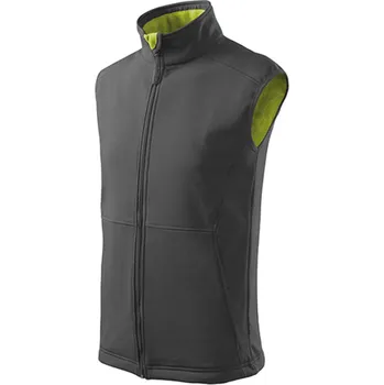 Pánská vesta Pánská softshellová vesta VISION, ocelově šedá