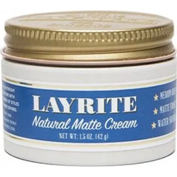 Stylingový přípravek Layrite matující krém na vlasy Natural Matte Cream 42 g