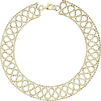 Náramek Zlatý náramek - kuličky - AP542-4655